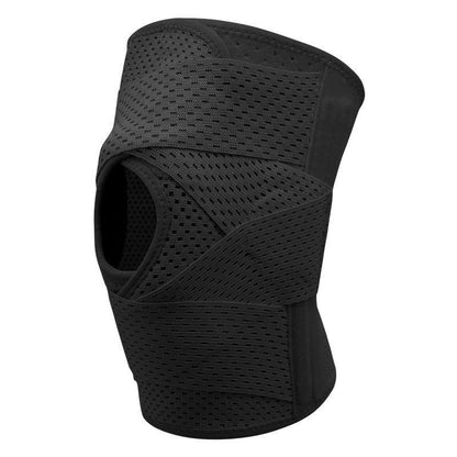 OLLAS 1Pc plus Size Knee Compression Wrapbrace Breathable Adjustable with Side Stabilizers for Men and Women Comfortable Support Technology