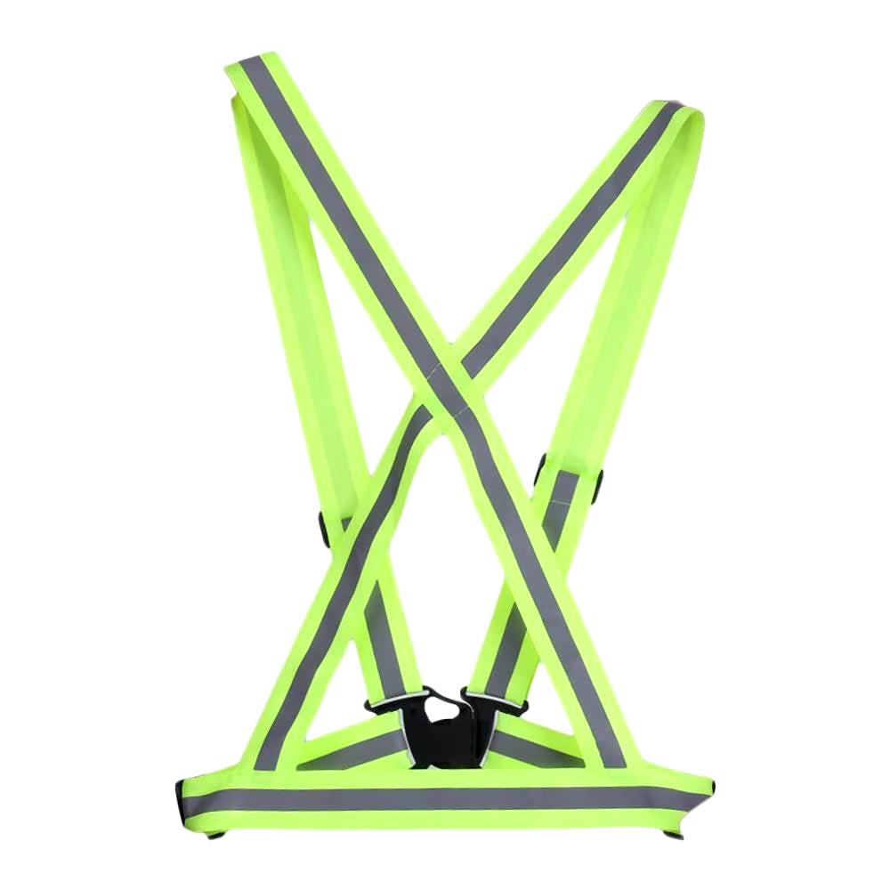 Highlight Reflective Straps Night Running Riding Clothing Vest Adjustable Safety Vest Elastic Band for Adults and Children