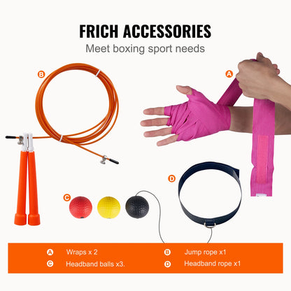 Punching Bag for Adults Hanging Boxing Bag for MMA Karate Judo Muay Thai Kickboxing Boxing Home Gym Training (Unfilled)