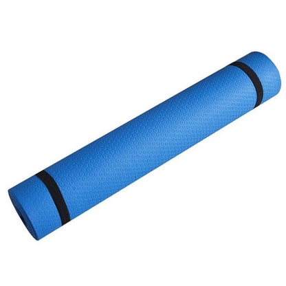 1X Yoga Mat Anti-Skid Sports Fitness Mat 3MM-6MM Thick EVA Comfort Foam Yoga Matt for Exercise Yoga and Pilates Gymnastics Mat