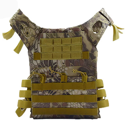 JPC Vest Tactical Molle Plate Carrier Vest Outdoor Paintball Airsoft Vest Hunting Body Armor Equipment