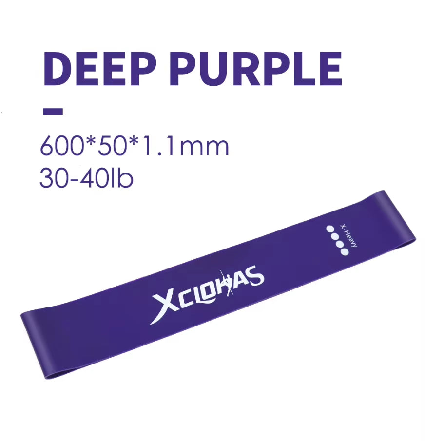 4 /5 Levels Yoga Resistance Rubber Bands Crossfit Exercise Rubber Band for Women Men Strength Training Fitness Gum Pilates Sport