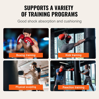 Punching Bag for Adults Hanging Boxing Bag for MMA Karate Judo Muay Thai Kickboxing Boxing Home Gym Training (Unfilled)