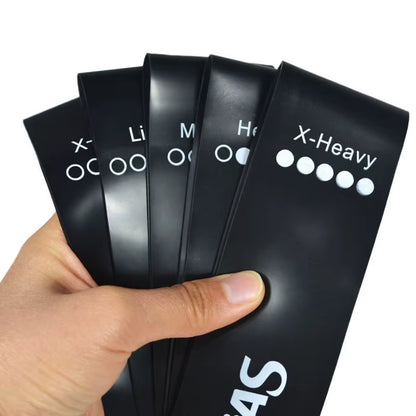 4 /5 Levels Yoga Resistance Rubber Bands Crossfit Exercise Rubber Band for Women Men Strength Training Fitness Gum Pilates Sport