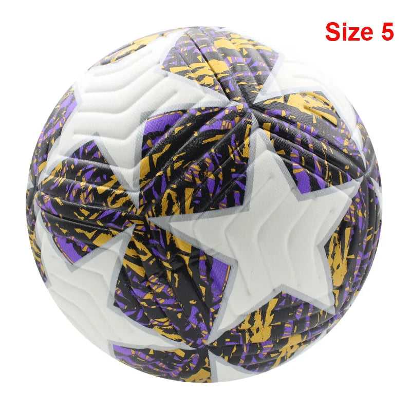 Standard Soccer Ball Professional Outdoors Sports Match Balls Training Seamless Football High Quality PU Material Size 5 Size 4