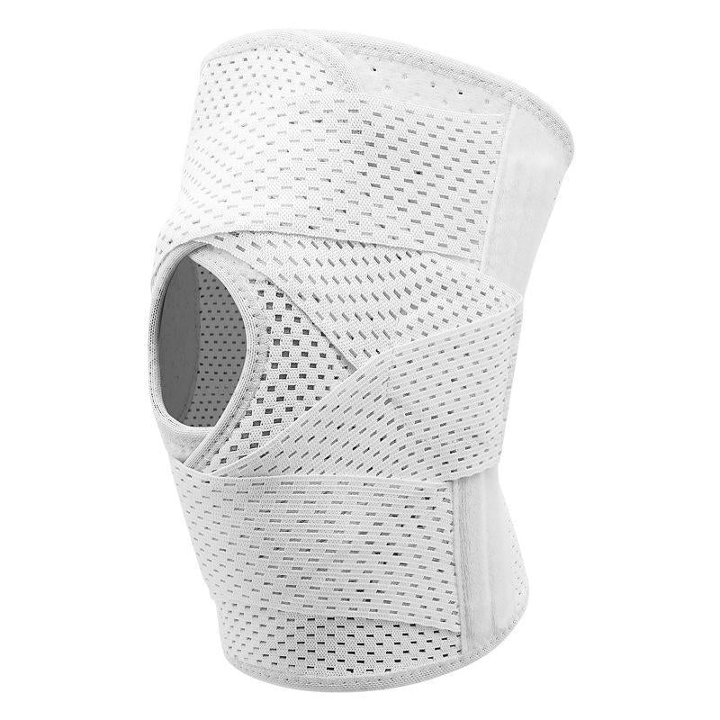 OLLAS 1Pc plus Size Knee Compression Wrapbrace Breathable Adjustable with Side Stabilizers for Men and Women Comfortable Support Technology