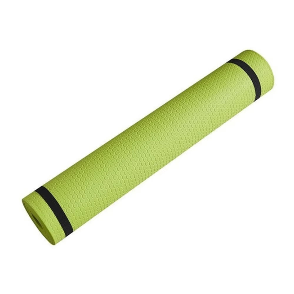 1X Yoga Mat Anti-Skid Sports Fitness Mat 3MM-6MM Thick EVA Comfort Foam Yoga Matt for Exercise Yoga and Pilates Gymnastics Mat