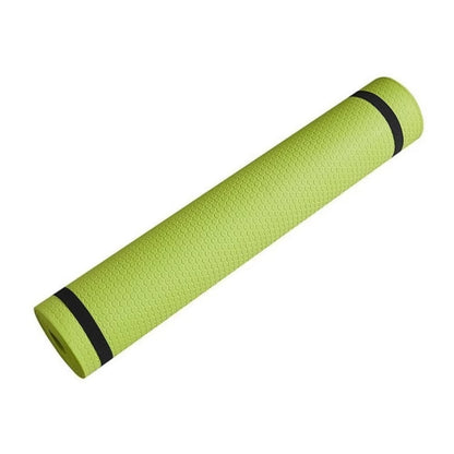 1X Yoga Mat Anti-Skid Sports Fitness Mat 3MM-6MM Thick EVA Comfort Foam Yoga Matt for Exercise Yoga and Pilates Gymnastics Mat
