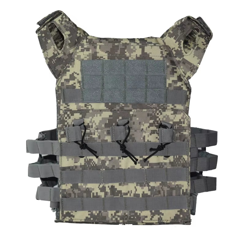 JPC Vest Tactical Molle Plate Carrier Vest Outdoor Paintball Airsoft Vest Hunting Body Armor Equipment