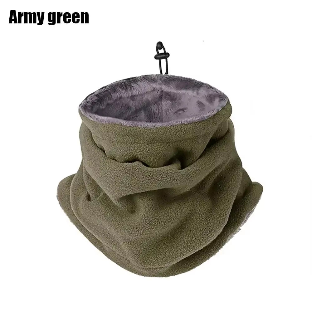 Winter Motorcyclewarm Mask Men Women Fleece Neck Outdoor Warmer Windproof Scarf Camping Hiking Balaclava Cycling Face Mask