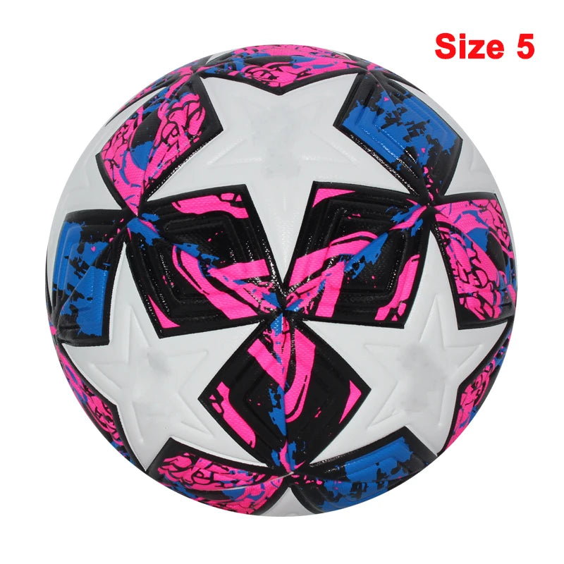 Standard Soccer Ball Professional Outdoors Sports Match Balls Training Seamless Football High Quality PU Material Size 5 Size 4