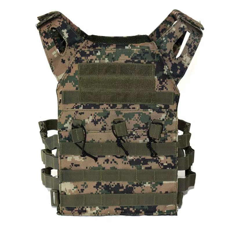 JPC Vest Tactical Molle Plate Carrier Vest Outdoor Paintball Airsoft Vest Hunting Body Armor Equipment